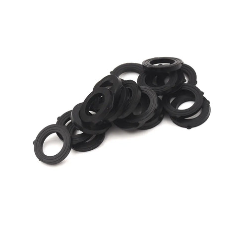 20pcs Heavy Duty Rubber Rubber Washer Garden Hose Washer 3/4" OD O-Ring Gasket Flat Parts