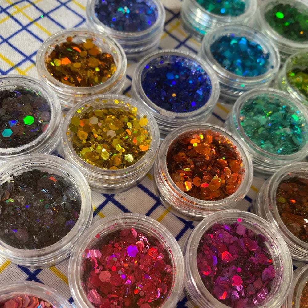 Christmas Holographic Chunky Glitter Sequins