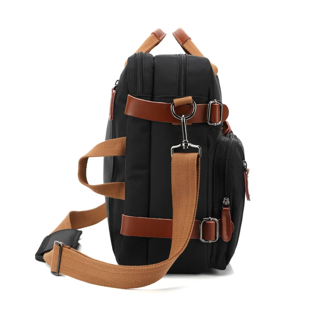 Handbag Business Briefcase Rucksack Convertible Backpack Laptop Bag 15.6 17.3 Inch Notebook Bag Shoulder Messenger Laptop Case