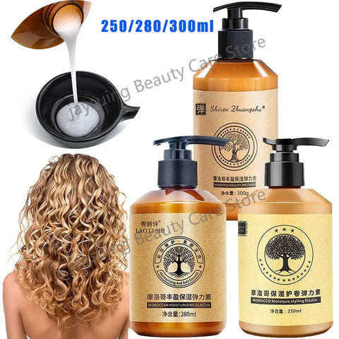 Pump-Hair Shape Gel Moroccan Moisturizing Volumizing Hair Gel