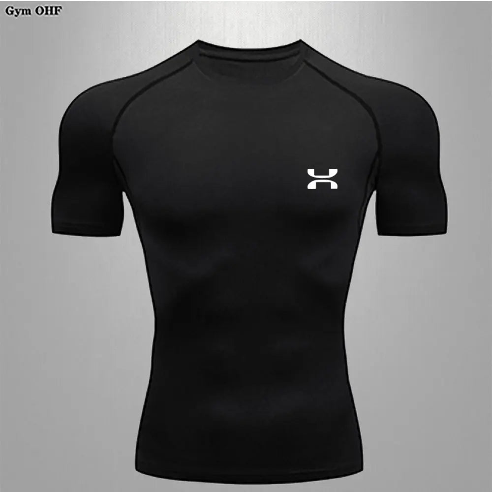 Quick Dry Men Tshirt Short Sleeve Gym Jerseys