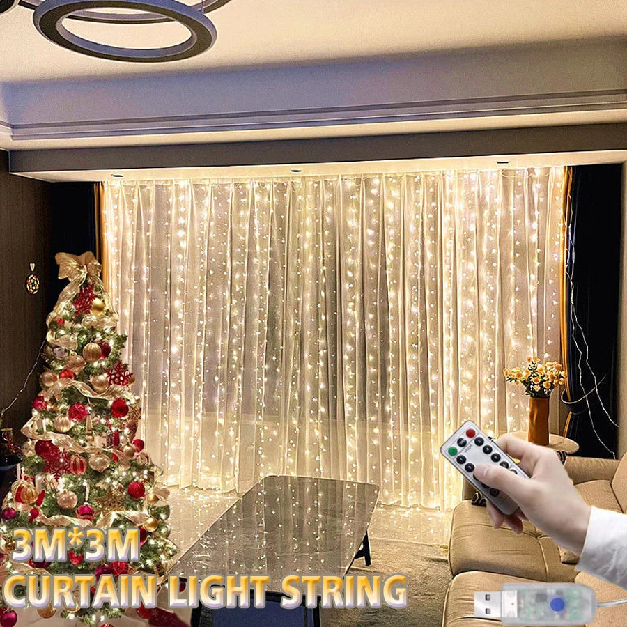 Led Lights String Christmas Decorations