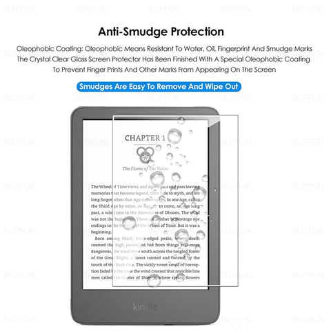 Tempered Glass For Kindle Paperwhite 1 2 3 4 10th Generation 2018 6 inch Screen Protector For Paperwhite 5 11th Gen 6.8inch 2022