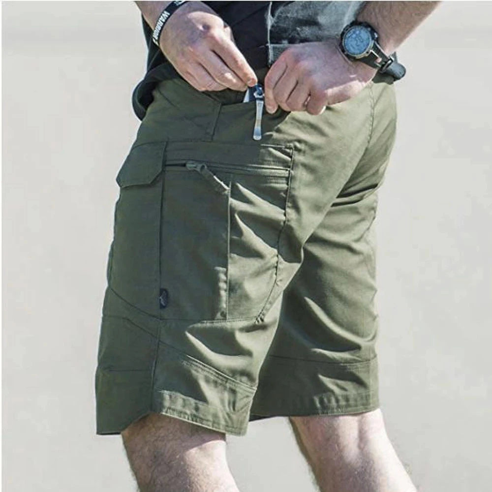 Men Urban Military Tactical Shorts Outdoor Waterproof Wear Resistant Cargo Shorts