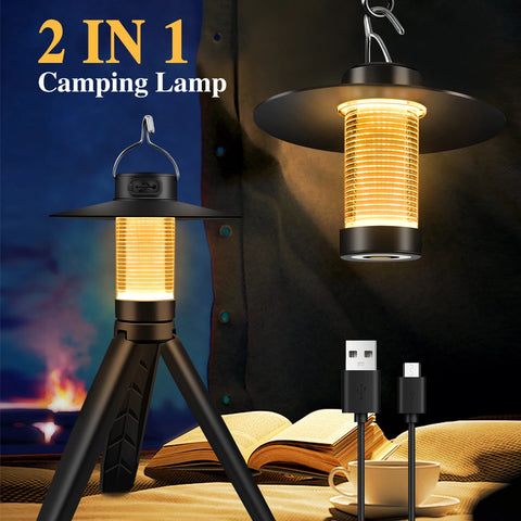 LED Emergency Lamp High Brightness with Tripod Magnetic Camping Lantern