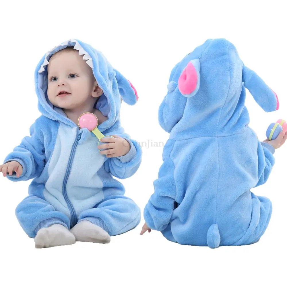 Newborn Baby Boy Clothing Animal Cartoon Jumpsuits