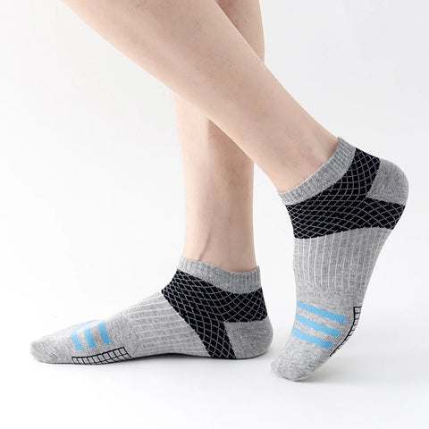 Male Short Ankle Athletic Socks