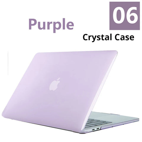 Crystal Case For 2023 Macbook Pro 15.3 A2941 M2 Chip Laptop Protective Cover For MacBook Pro 16 15 A2485 A2780 A1398 A1707 A2141