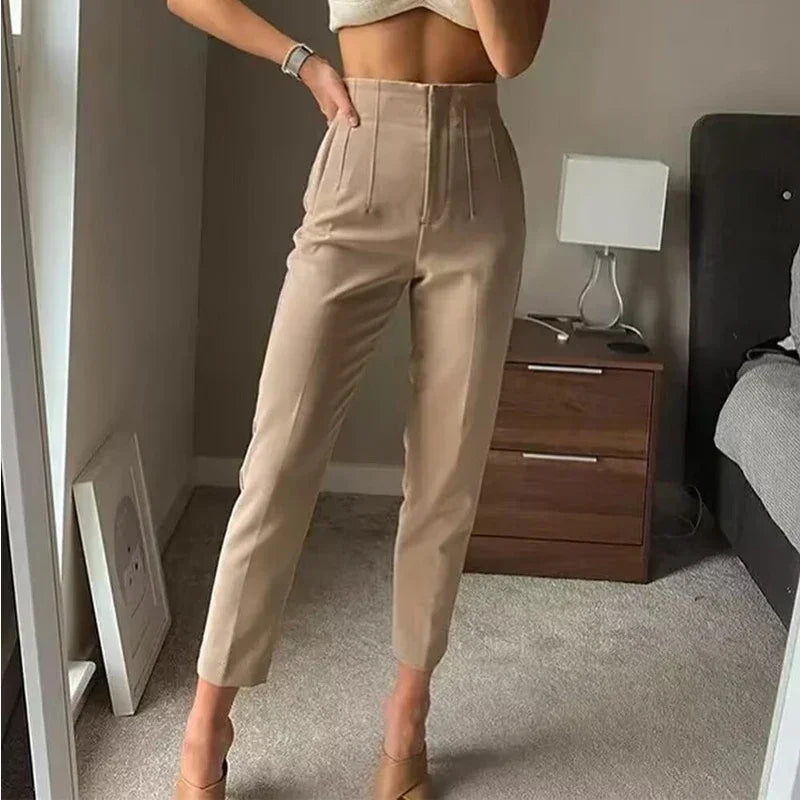 High waist Pants for Women Formal Pants