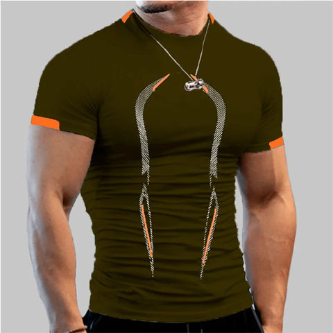 Men Compression Gym t Shirt Short Sleeve Bodybuilding Fitness Top Tee Man Quick Dry Running Sport t Shirts Male Gym Sportswear