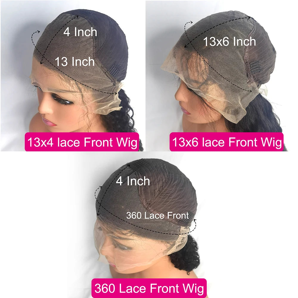 Wave Lace Front Human Hair Wigs For Black Women