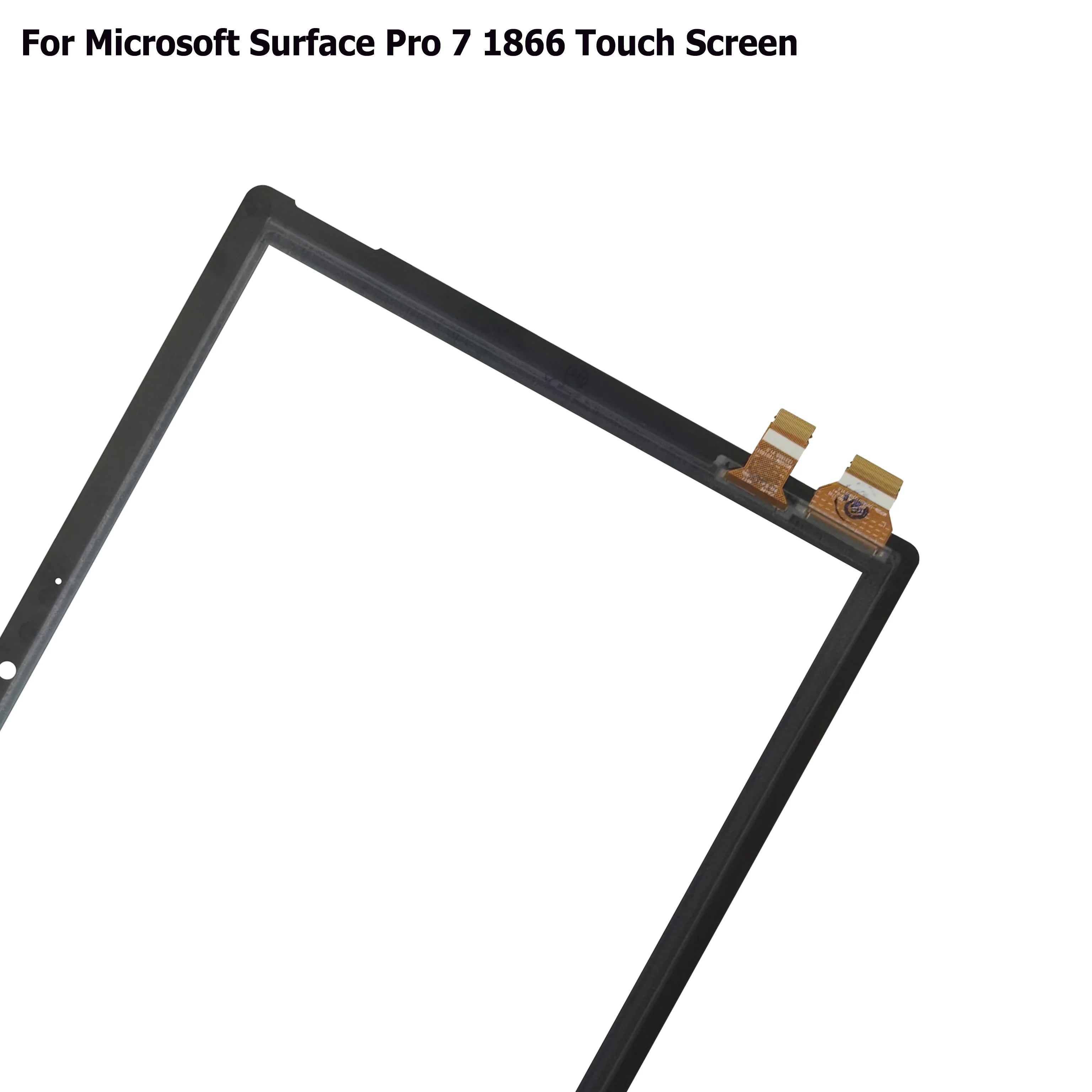 Pro7 Touch Screen With OCA For Microsoft Surface Pro 7 1866 Touch Screen Digitizer Outer Front Glass Replacement 100% Tested