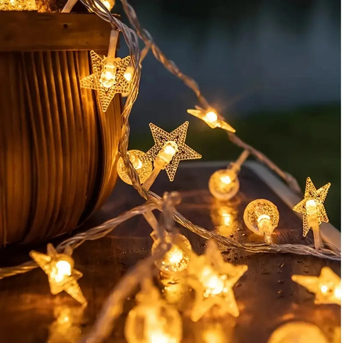 LED Star and Bubble Lamp