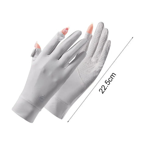 Breathable Touch Screen Anti-UV Women Gloves