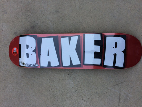 Baker Skateboard deck Add Griptape 100% Canada Maple Double Rocker7.75/8.0/8.125/8.25/8.3/8.5 Inch Size  Pro Skate  High Quality