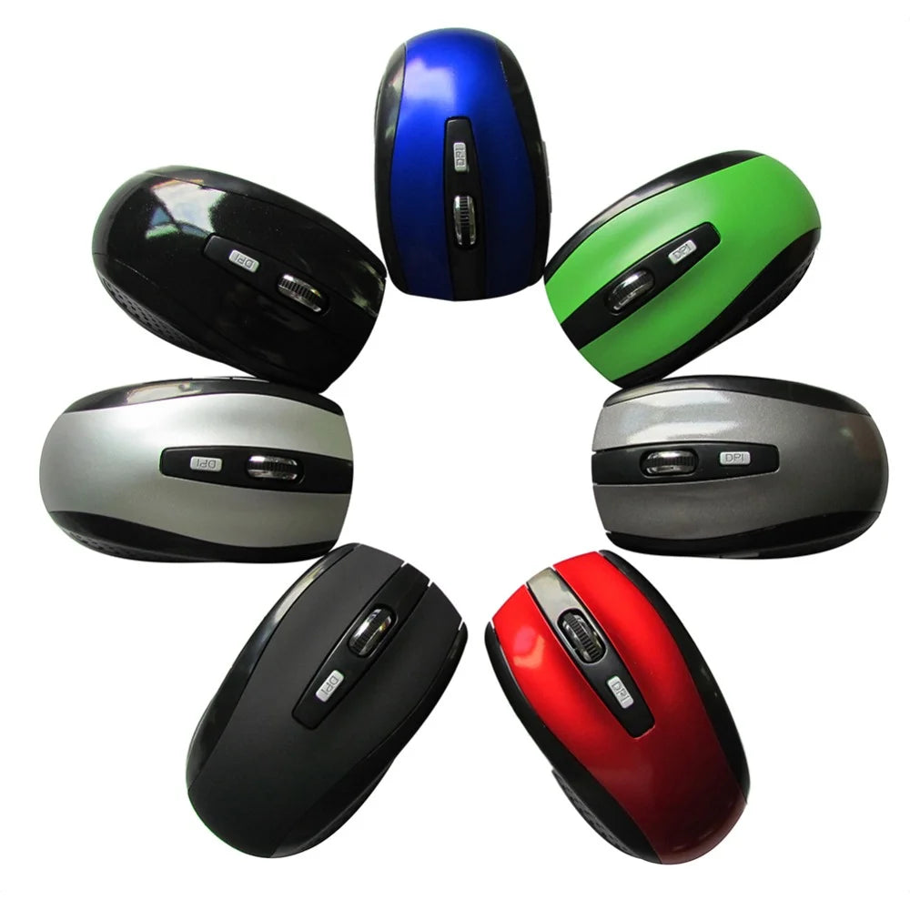 Gaming Mouse Portable 2.4GHz Mouse with USB Nano Dongle