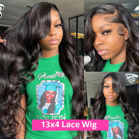 40 Inch Hd Lace Wig 13x6 Human Hair Body Wave Lace Front Wig 13x4 Loose Wave Lace Frontal Wig Glueless Human Hair Wigs 100%