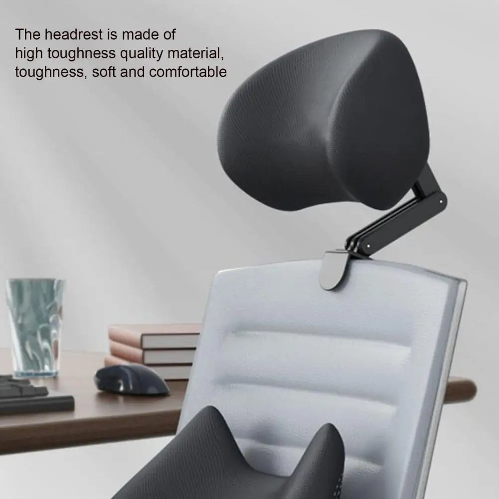 Chair Headrest Universal Ergonomic Office Chair Head Pillow Adjustable Support Cushion Work Home School Chair Head Pillow