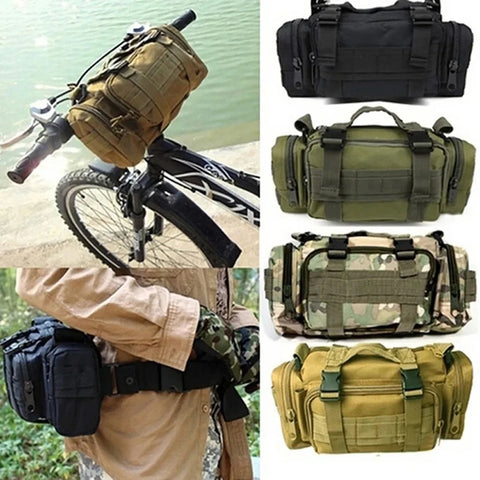 Climbing 3P Chest Shoulder Bags Military Tactical Fishing Camping Pouch Pack