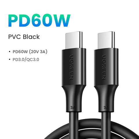 USB Type C To USB C Cable For Samsung Galaxy