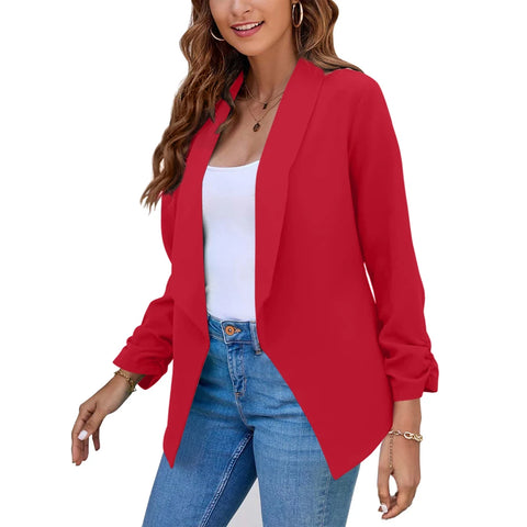 Female Office Lady Nine Quarter Blazer