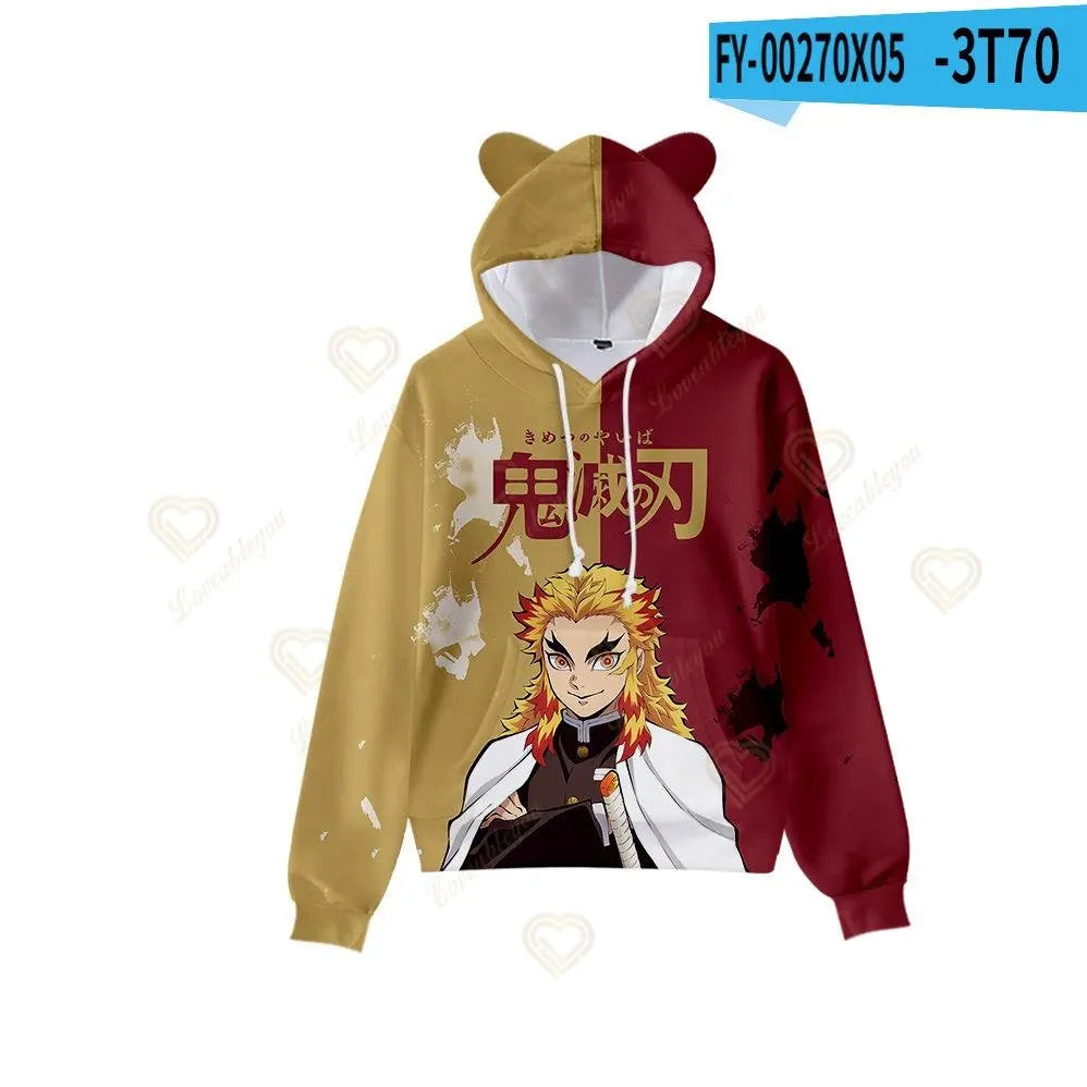 New Demon Slayer Children's Clothing Hoodie