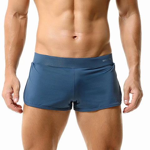 Casual Silky Mesh Sports Boxer Shorts For Men