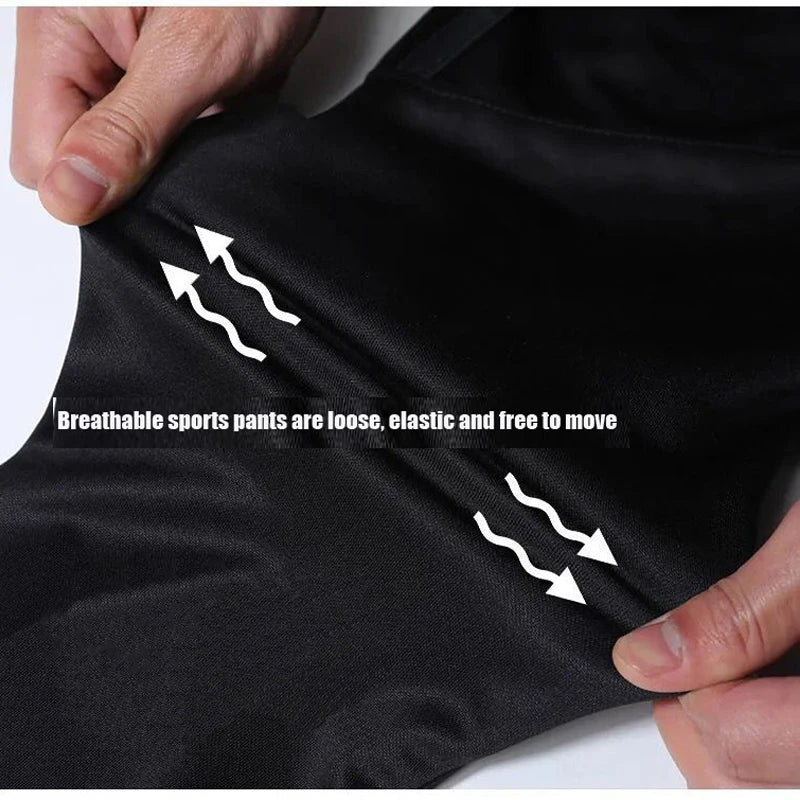 Zipper Pockets Soccer Training Jogging Sports Trousers