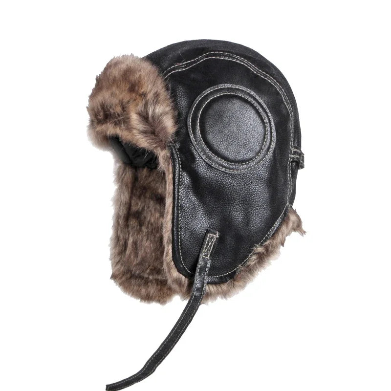 Pilot Aviator Bomber Trapper Hat