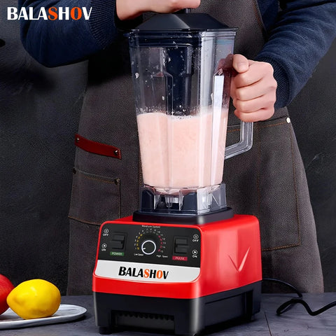 Professional Commercial Mixer Ice Smoothies 2000W High Power Food Processor