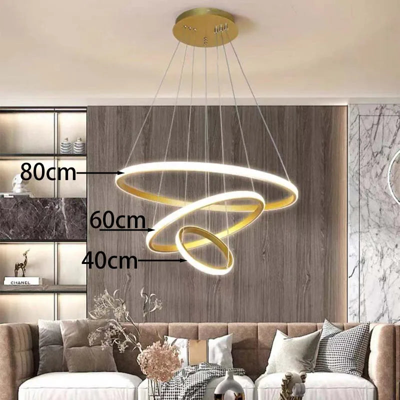 Modern ceiling chandelier, living room, bedroom, lobby, dining room, LED ceiling light, home decoration, intelligent chandelier