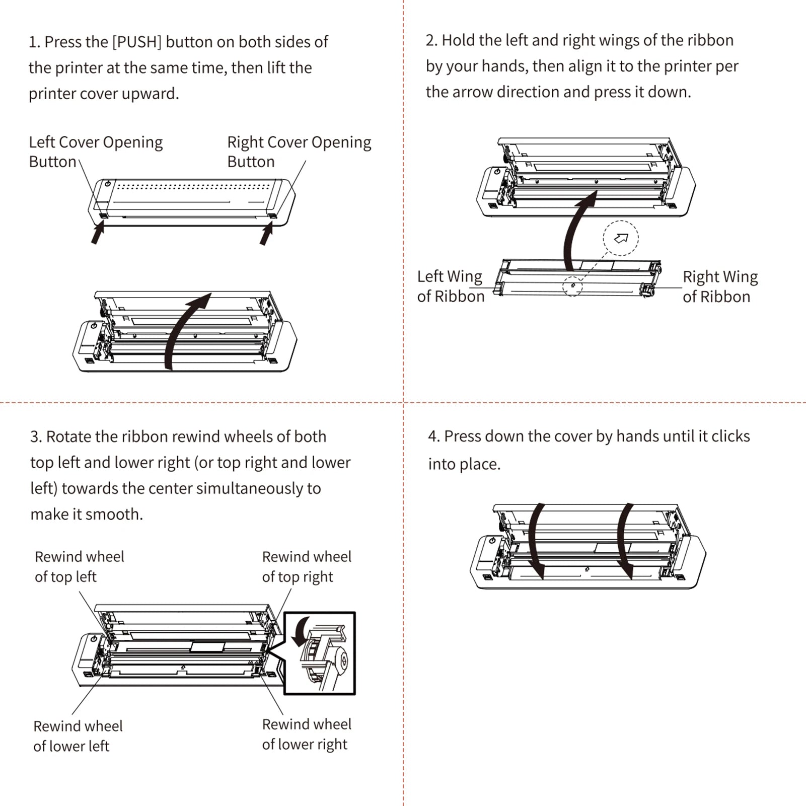 Portable Thermal Transfer Printer