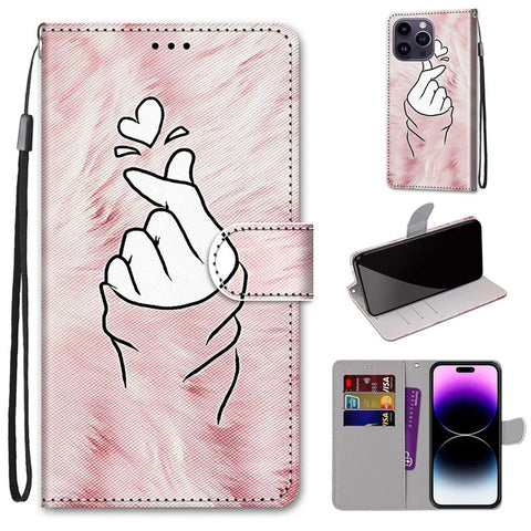 Flower Pattern Flip Case For Xiaomi