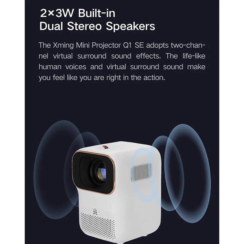 Mini Projector FHD 1080P For Home