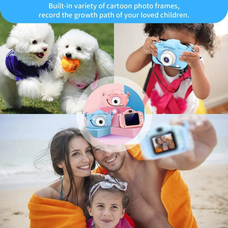 20MP Dual Lens HD 1080P Kids Digital Camera