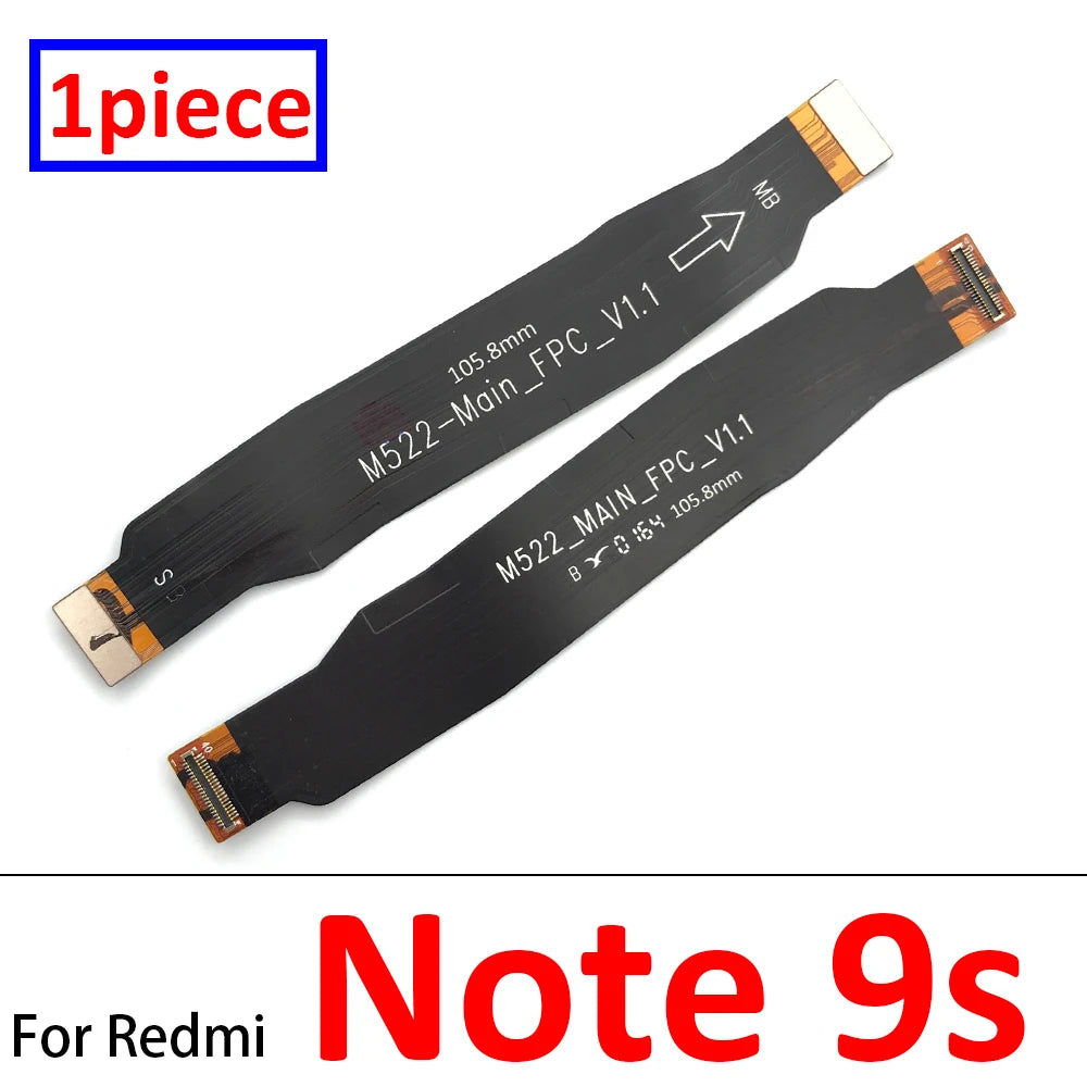 New For Xiaomi Redmi Note 6 7 8 8T 9 9s Pro Main Board Mainboard Motherboard Connector Flex Cable