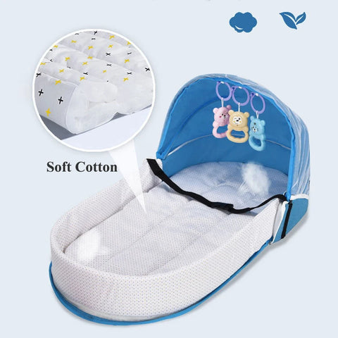 Folding Portable Baby Crib