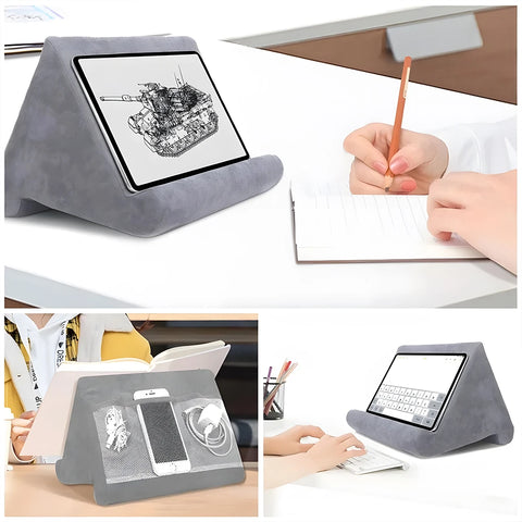 CASEPOKE Sponge pillow tablet holder For iPad Samsung Huawei tablet holder mobile phone support pillow multi-angle reading stand