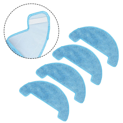 4/10pcs Mop Cloth For Cecotec For Conga 2299 Ultra Home X-Treme Vacuum Cleaner Replacement Mop Cloth  Household Cleaning Tool