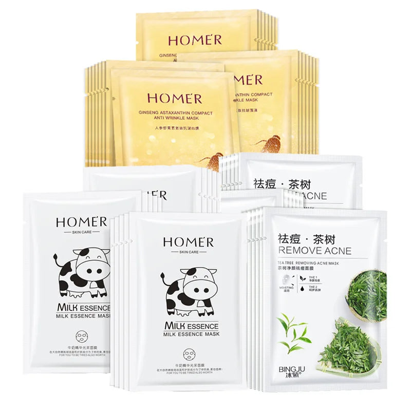 Skin Care Sheet Mask Aloe Olives