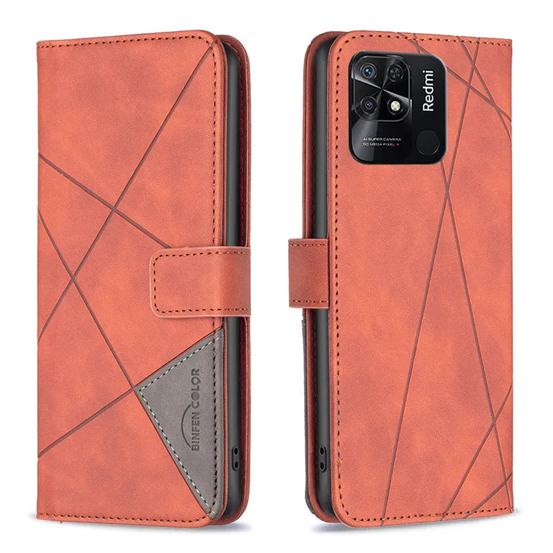 Wallet Flip Case For Redmi