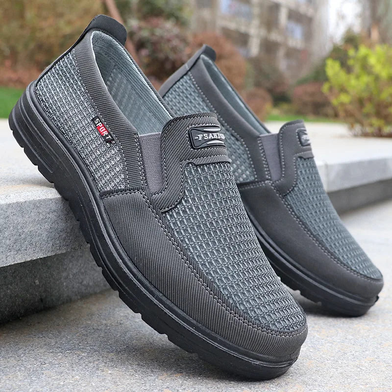 Canvas Shoes Men Classic Loafers Men Casual Shoes Breathable Walking Flat Men Shoes Sneakers Plus Size 2023