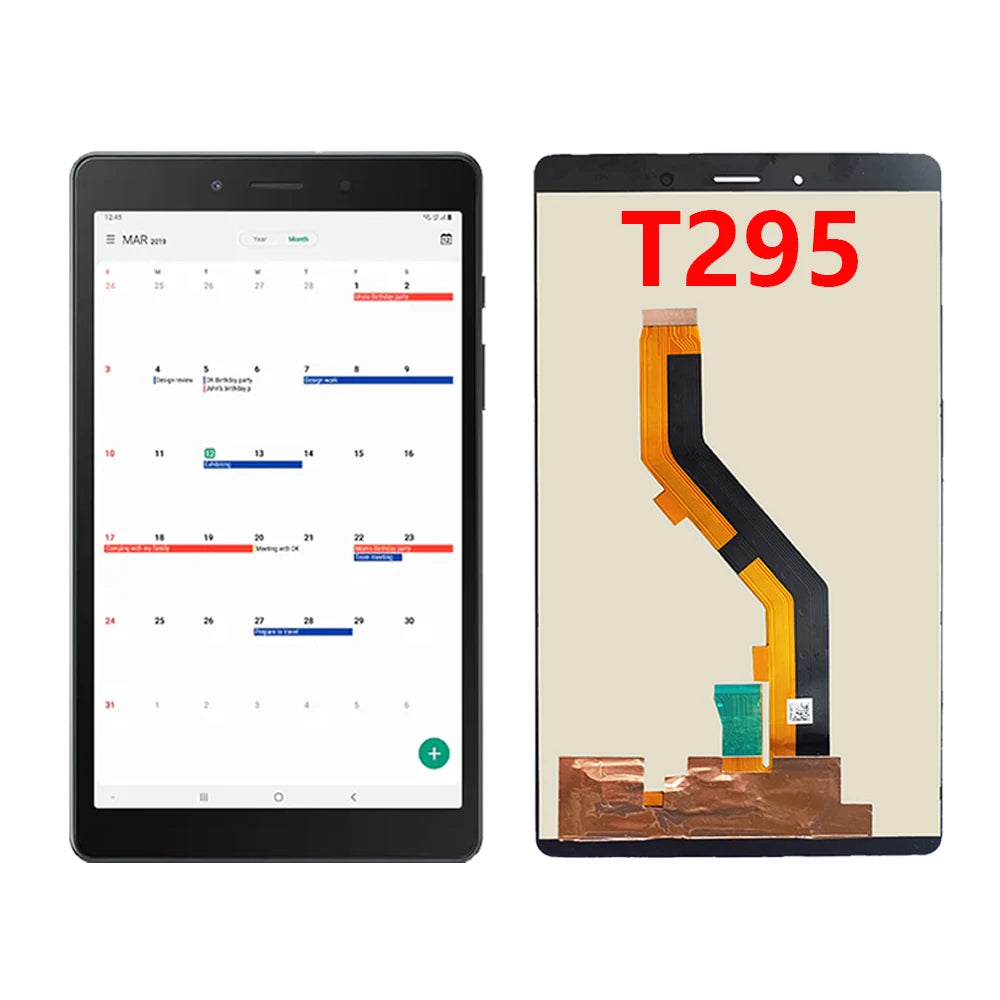3/5/10 Pcs/Lots LCD For Samsung Galaxy Tab A 8.0 2019 T290 T295 SM-T290 SM-T295 Display Touch Screen Digitizer Assembly Tested