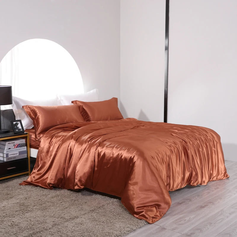 Blend Mulberry Silk Luxury Bedding Set