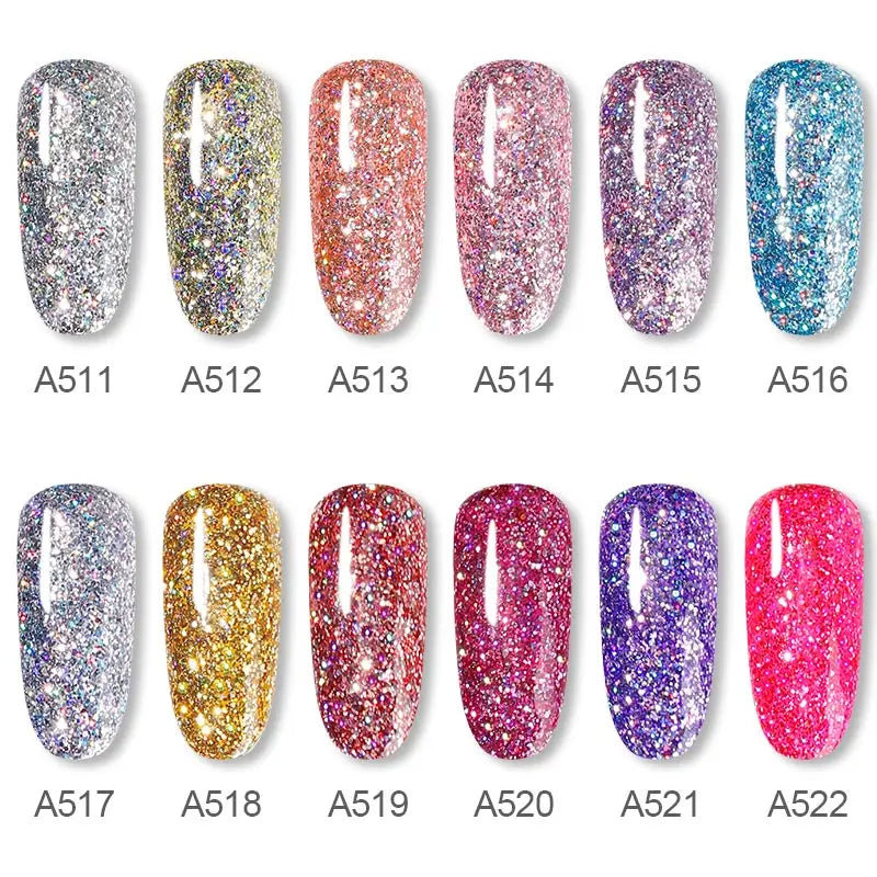 Nails Art Design Shiny Hybrid Varnishes For Manicure 5ML