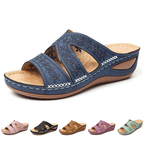 Summer Women  Wedges Sandals Premium Orthopedic Slippers