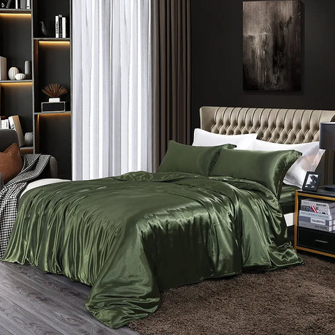 Blend Mulberry Silk Luxury Bedding Set