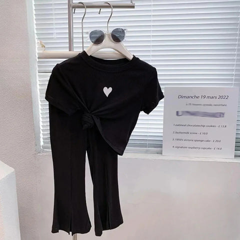 Baby Long Sleeve 2 Pcs T Shirt and Pants