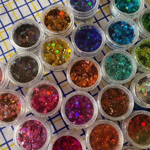 Christmas Holographic Chunky Glitter Sequins