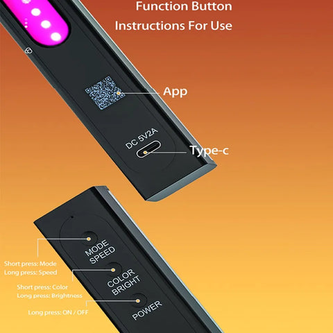 Sided Ambient Lamp APP Control Sound Control